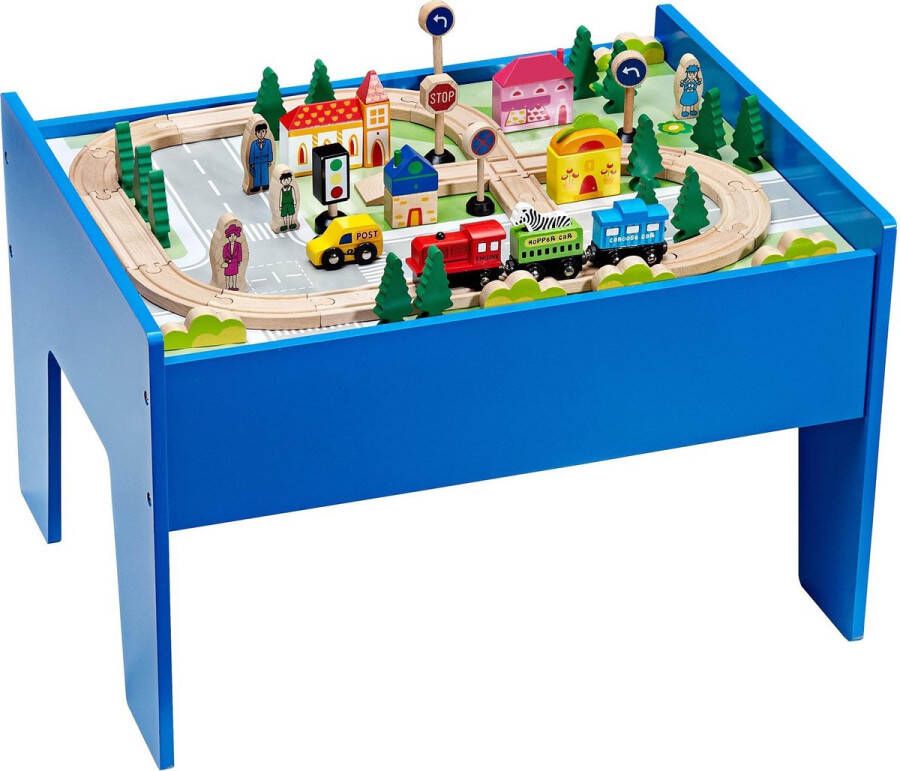 Playwood Treinset 60-delig inclusief tafel (universeel)