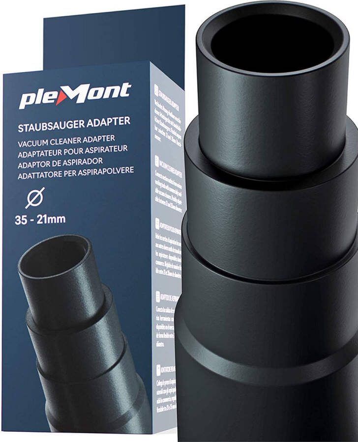 Plemont Stofzuigeradapter voor werkplaatsstofzuigers Slangadapter voor slijp- decoupeer- en cirkelzaag vlakschuurmachine Verloopstuk
