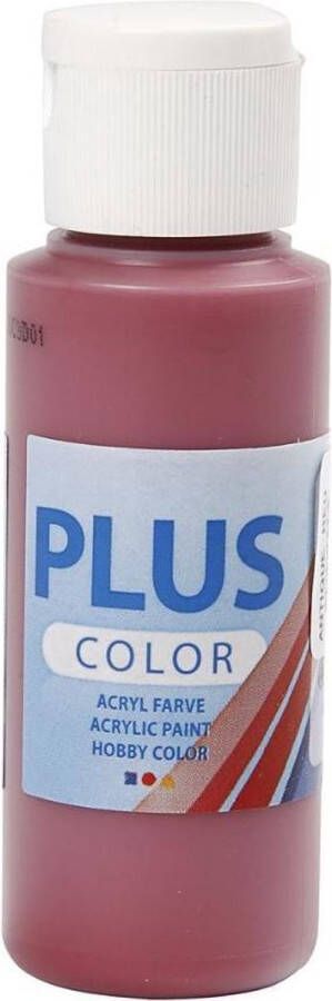Plus Color Acrylverf Antiek Rood 60 ml