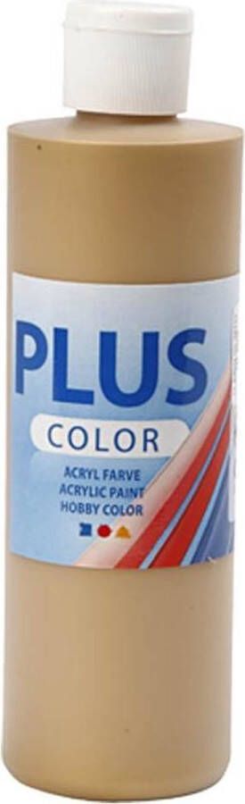 Plus Color Acrylverf Verf 250 ml Gold