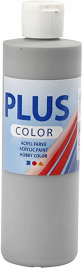 Plus Color Acrylverf Verf 250 ml Rain Grey