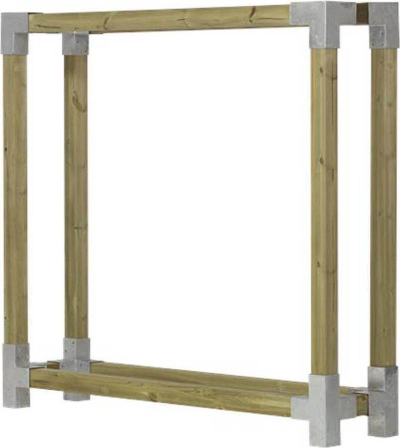 Plus Danmark Houtopslag vuren geimpregneerd Cubic 50 x 188 x 206