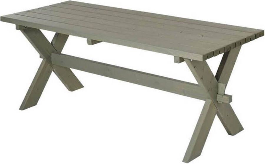 Plus Danmark Tafel vuren geimpregneerd | Nostalgi grijsbruin 76 x 177 x 72 cm