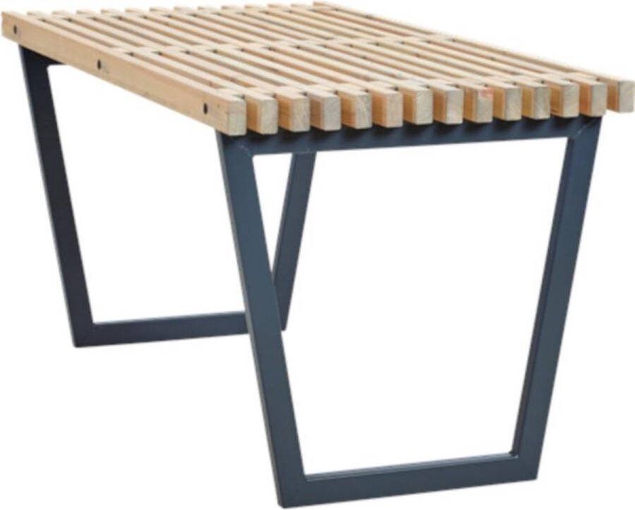 Plus Danmark Tuintafel Siesta Dennenhout grijs gebeitst 138 cm breed