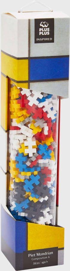 Plus-Plus Inspired Mondrian Composition A Constructiespeelgoed Set Met Bouwstenen 350 Delige Bouwset Bouwspeelgoed Vanaf 7 Jaar