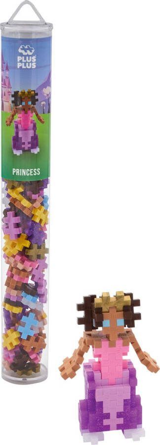 Plus-Plus Prinses Tube Constructiespeelgoed Set Met Bouwstenen 100 Delige Bouwset Bouwspeelgoed Vanaf 3 Jaar