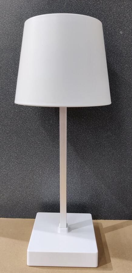 Plush LED Tafellamp Draadloos en Dimbaar Moderne Touch Lamp Tafellamp buiten Bureaulamp Woonkamer Nachtlamp Slaapkamer- Camping Lamp – Leeslamp- Wit Op Batterijen