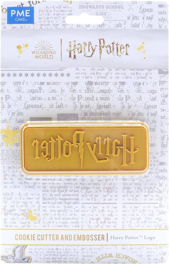 PME Cookie Cutter & Embosser Harry Potter Logo