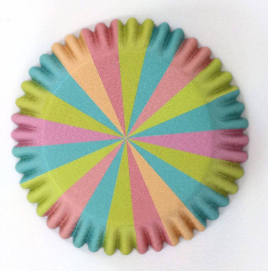 PME Cupcake Vormpjes Papier met Folie Eenhoorn pk 30 Baking Cups