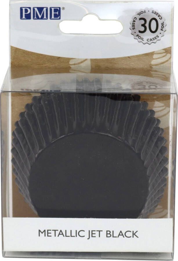 PME Cupcake Vormpjes Papier Metallic Goud pk 30 Baking Cups