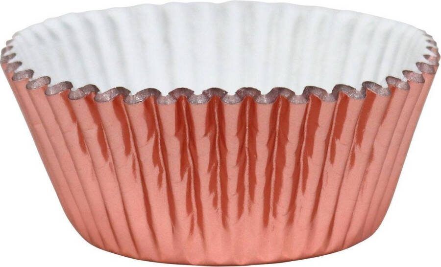 PME Cupcake Vormpjes Papier Metallic Zwart pk 30 Baking Cups