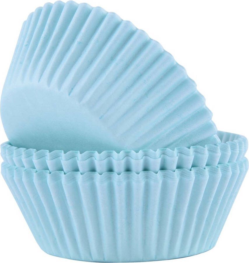 PME Cupcake Vormpjes Papier Mint Groen pk 60 Baking Cups