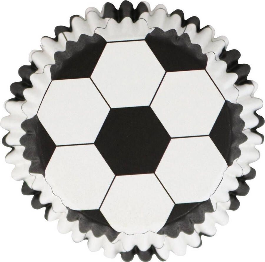 PME Cupcakevormpjes Voetbal pk 30