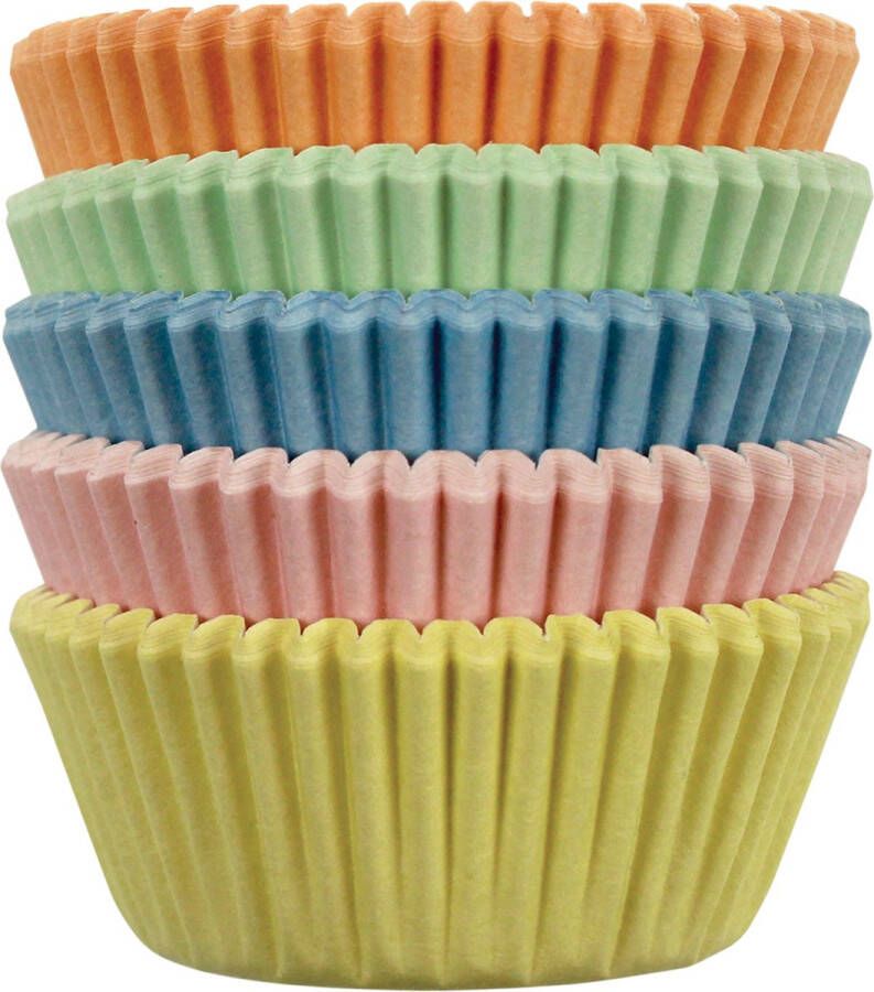 PME Mini Cupcake Vormpjes Pastel pk 100