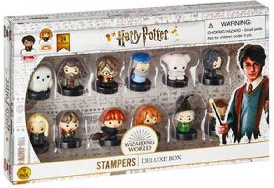 Pmi Harry Potter Stempel Wizarding World Set A 4 cm Set van 12 Multicolours