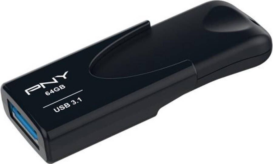 PNY USB stick Attache 4 USB 3.1 Zwart