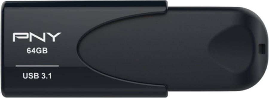 PNY USB stick Attache 4 USB 3.1 Zwart
