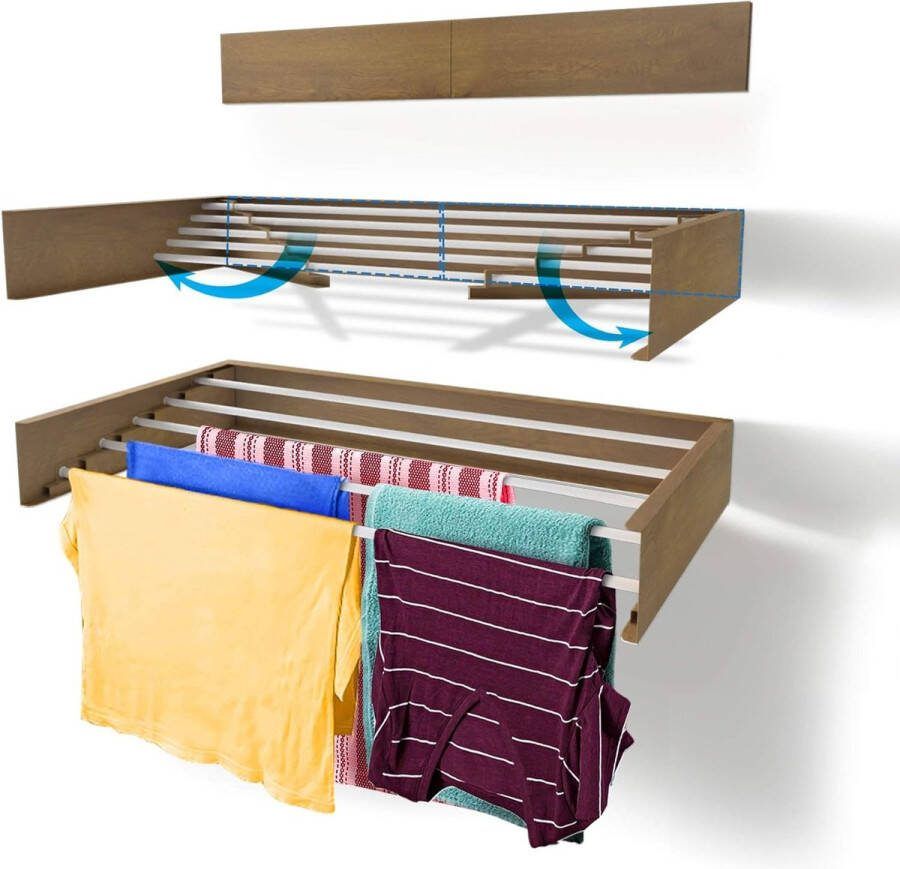 Pochon Wanddroogrek 70cm Cappuccino 3 5x70x13