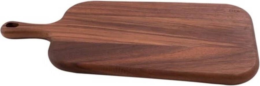Point-Virgule FSC walnoot serveerplank met handvat 44x22cm