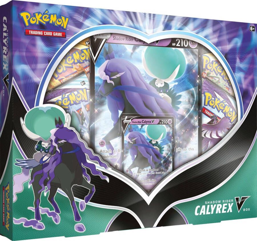 Pokémon Calyrex V Box Shadow Rider Kaarten
