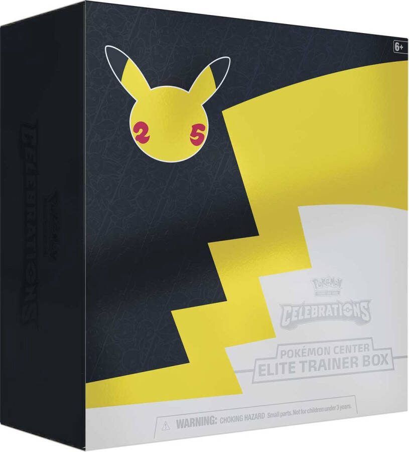 Pokémon Center Exclusive Celebrations Elite Trainer Box Kaarten