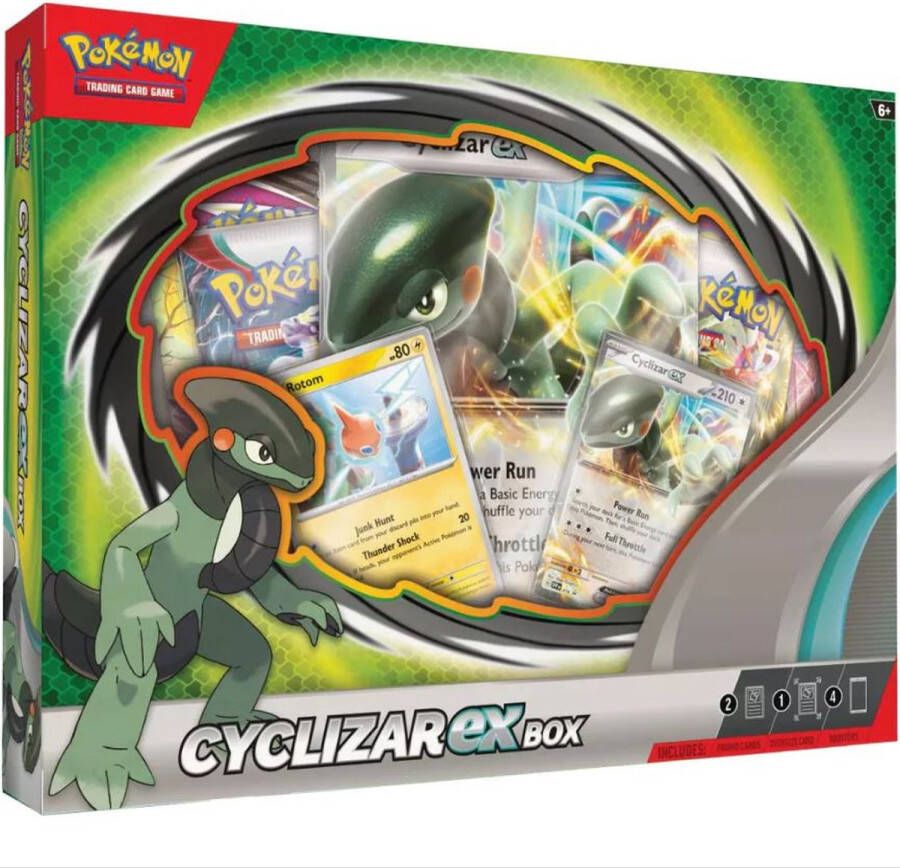 Pokémon Cyclizar EX box trading card