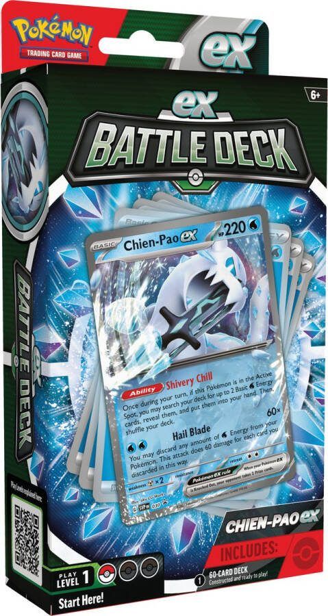 Pokémon EX Battle Deck Chien-Pao Kaarten