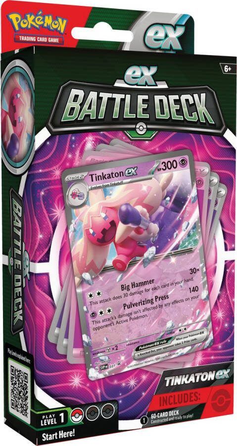 Pokémon EX Battle Deck Tinkaton Kaarten