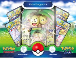 Pokémon GO Collection: Alolan Exeggutor V Collection Kaarten