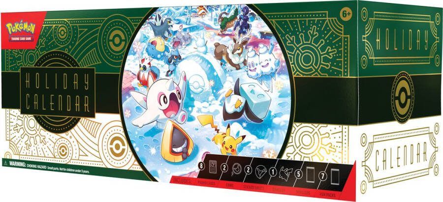Pokémon Holiday Calendar 2024 Adventskalender