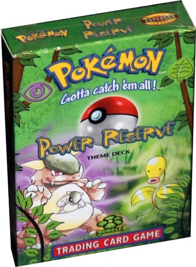 Pokémon Jungle Power Reserve Theme Deck Pokemon kaarten