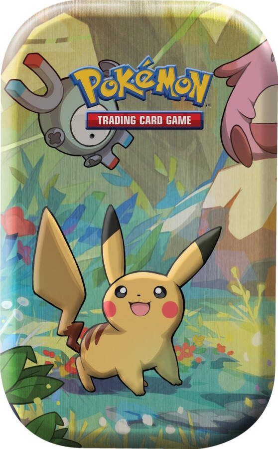 Pokémon Kanto Friends Mini Tin Pikachu Kaarten