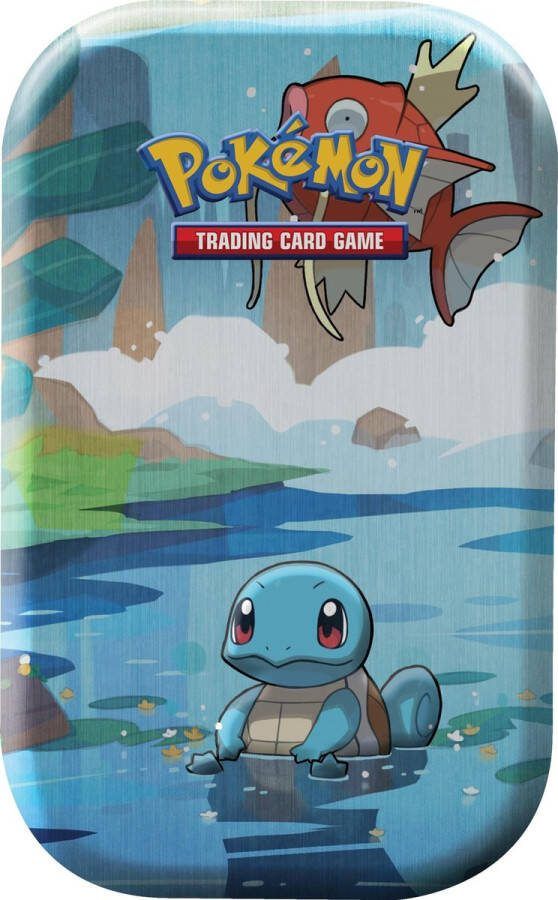 Pokémon Kanto Friends Mini Tin Squirtle Kaarten