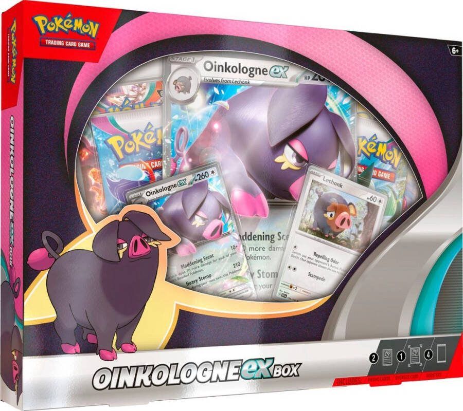 Pokémon Oinkologne ex Box kaarten