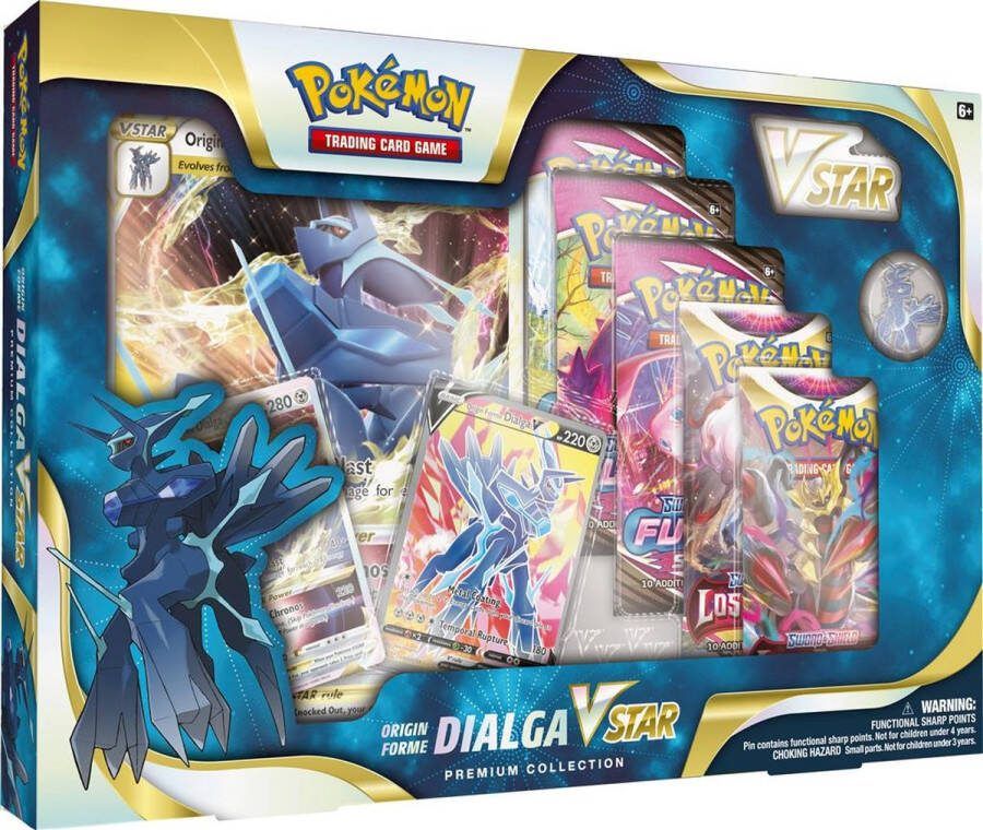 Pokémon TCG Origin Forme VSTAR Premium Collection (Origin Forme Dialga VSTAR or Origin Forme Palkia VSTAR 1x Random Box)