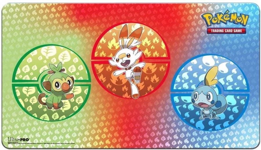 Pokémon PLAYMAT POK Sword and Shield Galar Starters