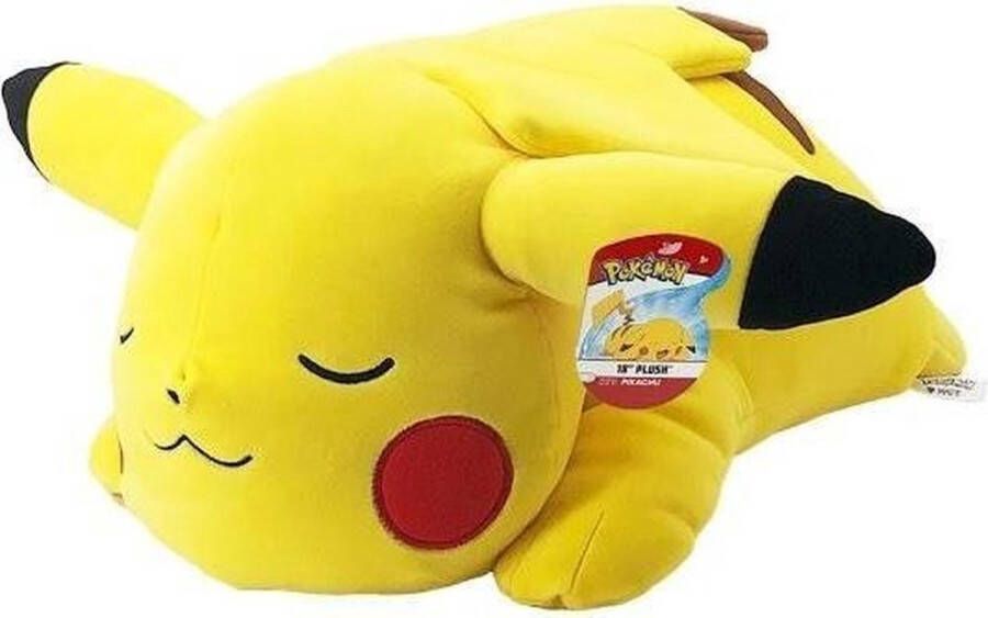 Pokémon Pluche Slapende Pikachu 45 cm