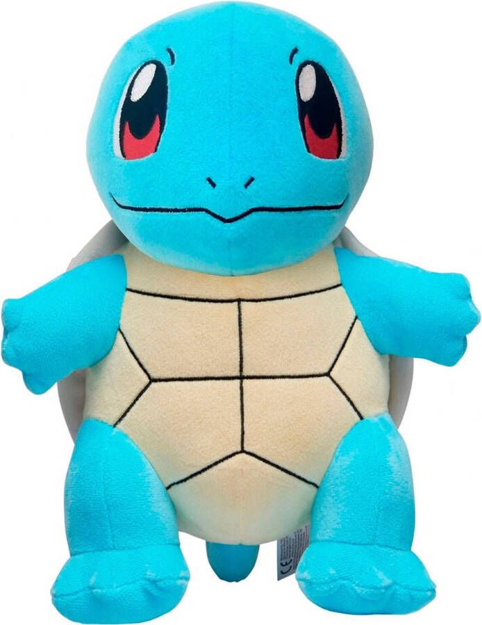 Pokémon knuffel Squirtle junior 30 cm pluche aqua