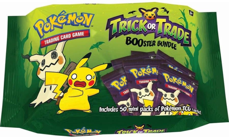 Pokémon Pokemon TCG Trick or Trade BOOster bundel 2023 (50 stuks)