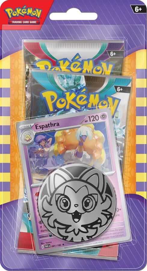 Pokémon 2 Pack Blister Espathra Kaarten Trading Cards