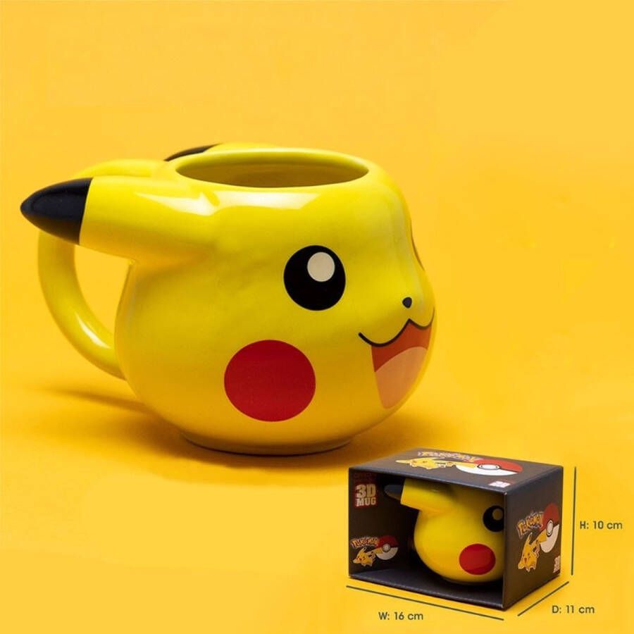 Pokémon POKEMON 3D Mug 475 ml Pikachu