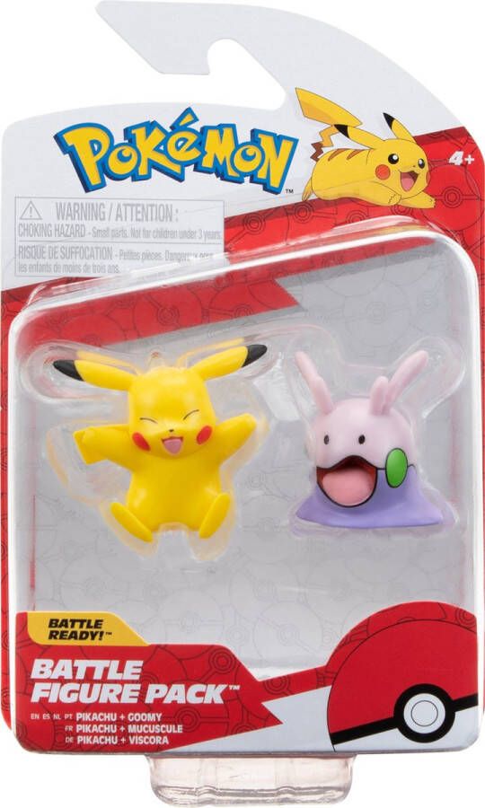 Pokémon Pokemon Battle Figure 2 Pack Pikachu & Goomy