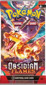 Pokémon Pokemon Boosterpack Obsidian Flames Scarlet & Violet Booster 1 pakje 10 kaarten TCG