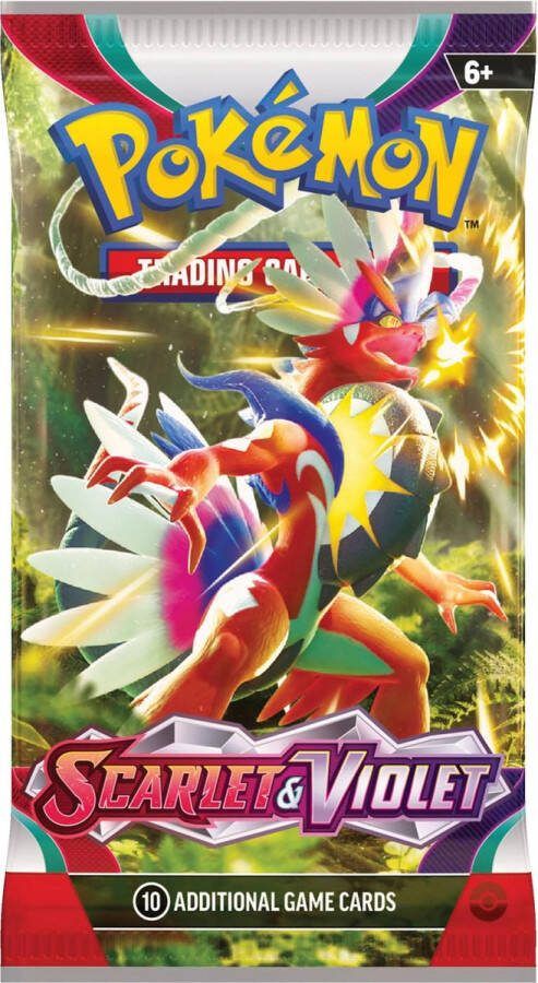 Pokémon Pokemon Boosterpack Scarlet & Violet Booster 1 pakje 10 kaarten TCG
