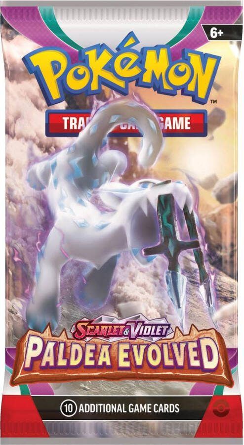 Pokémon Pokemon Boosterpack Scarlet & Violet Paldea Evolved Booster 1 pakje 10 kaarten TCG