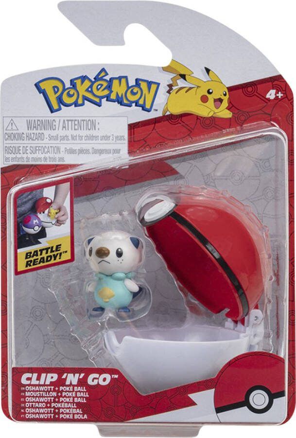 Pokémon Pokemon Clip 'N' Go Oshawott + Poke ball