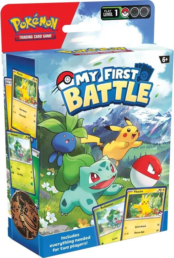 Pokémon My First Battle Deck Pikachu & Bulbasaur Kaarten