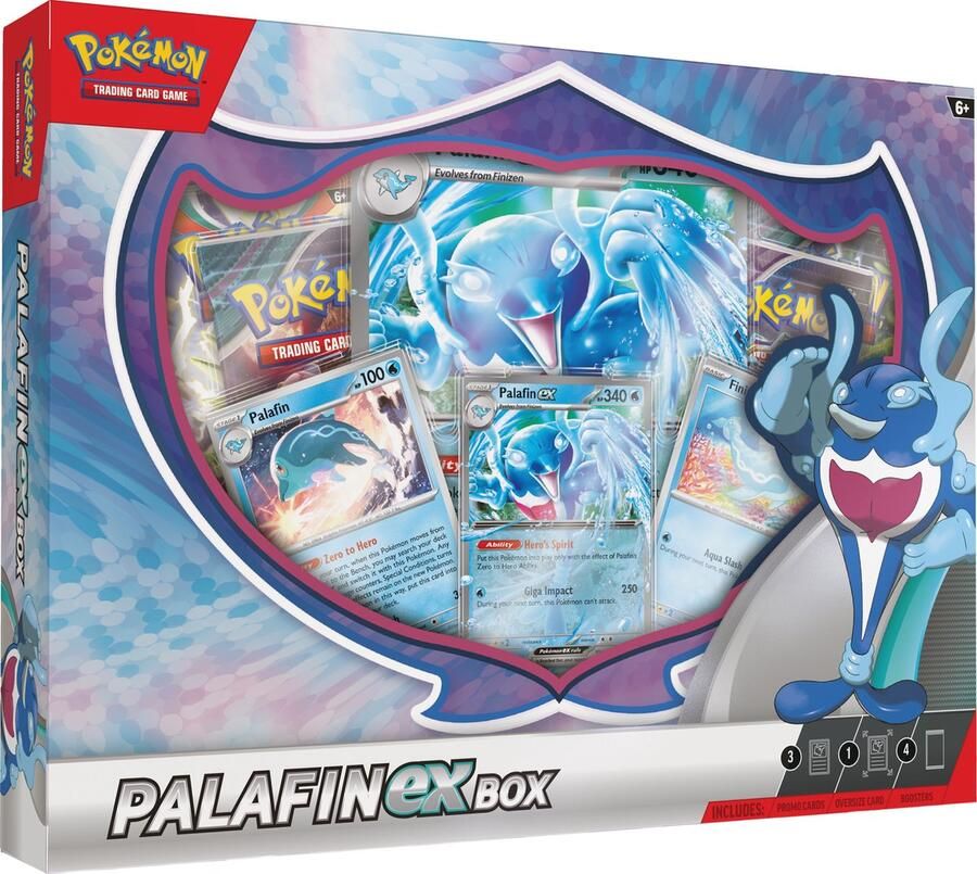 Pokémon – Palafin Ex Box Trading Cards Kaarten