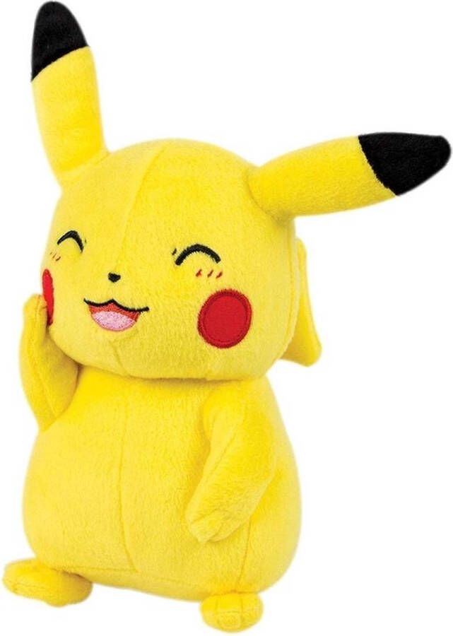 Pokémon Pokemon Pikachu Knipoog Pluche Knuffel (Tomy) 20 cm