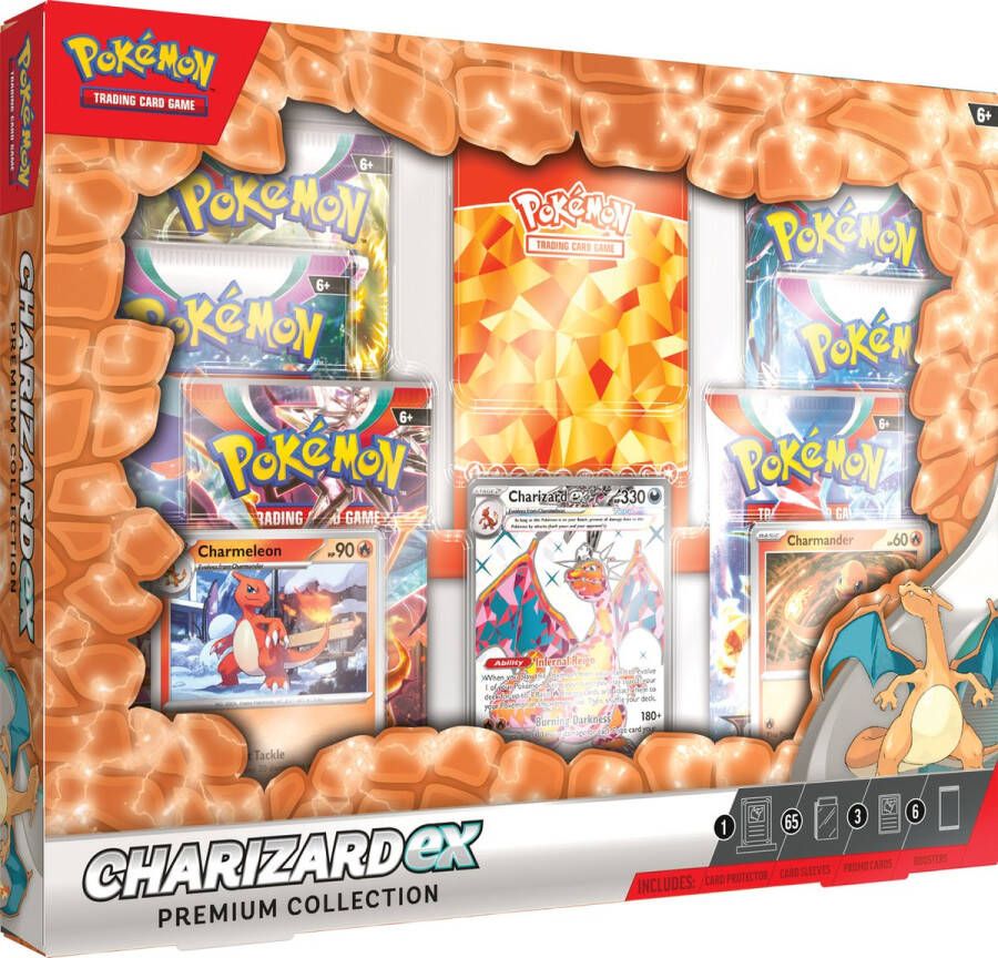 Pokémon Pokemon Premium Collection Charizard ex Box Kaarten